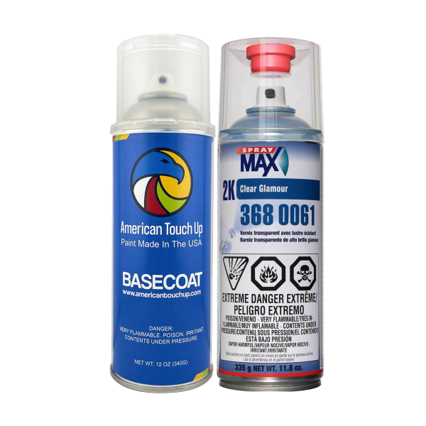 American Touch Up Basecoat with Spraymax 2K Clearcoat