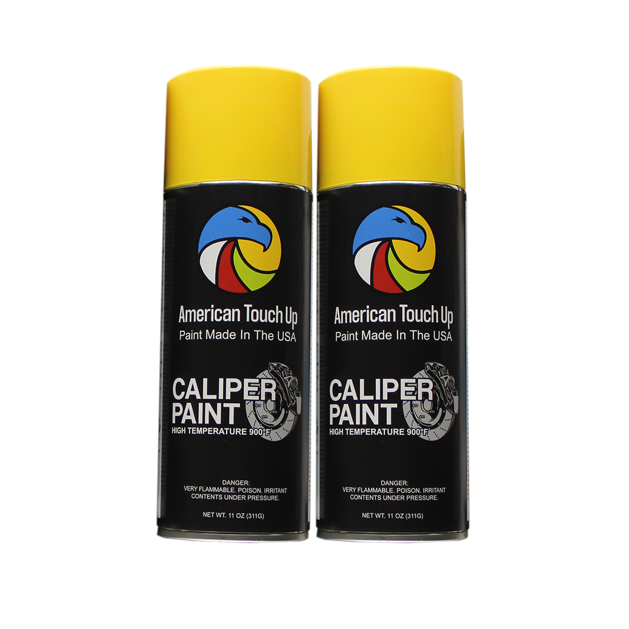 Automotive Brake Caliper High Heat Spray Paint Kit – GOLD – American Touch  Up – Automotive Touch Up Paint