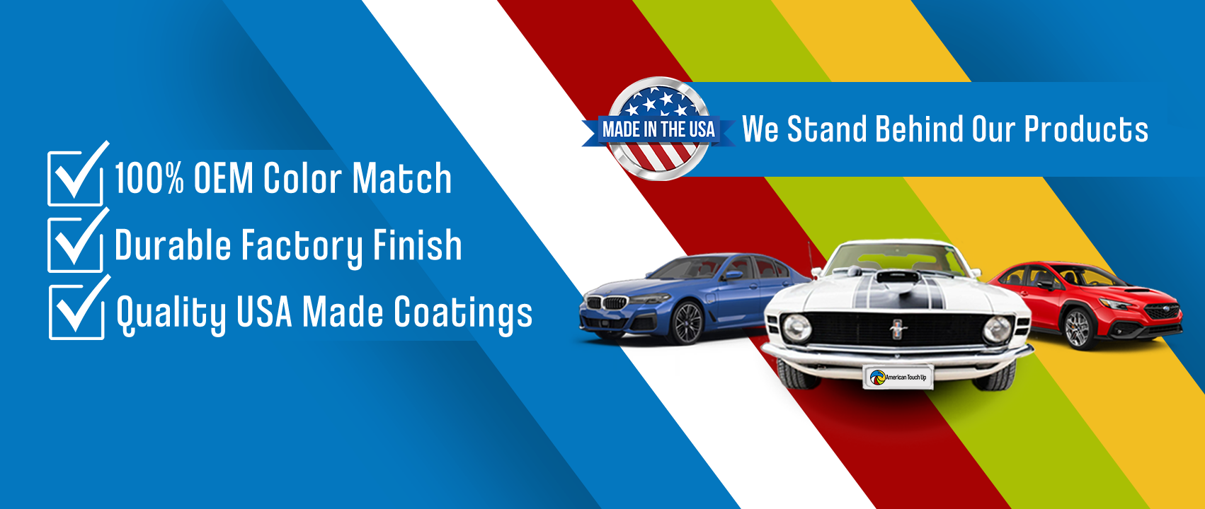 American Touch Up About us Banner